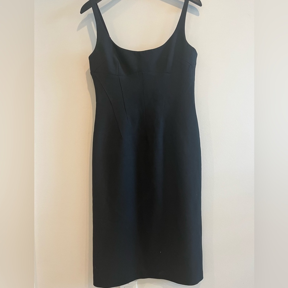 D & G black dress with corset detailing